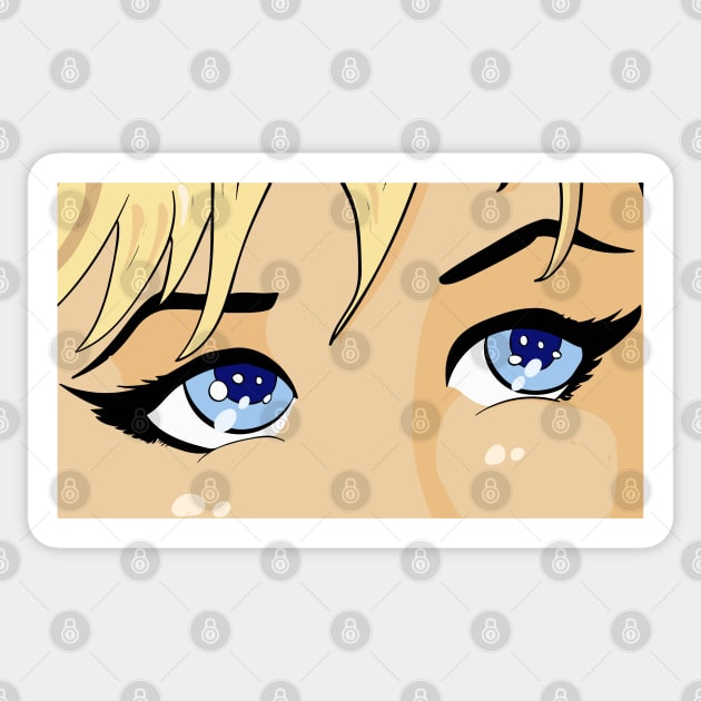 Anime Girl Eyes Sticker by FilMate